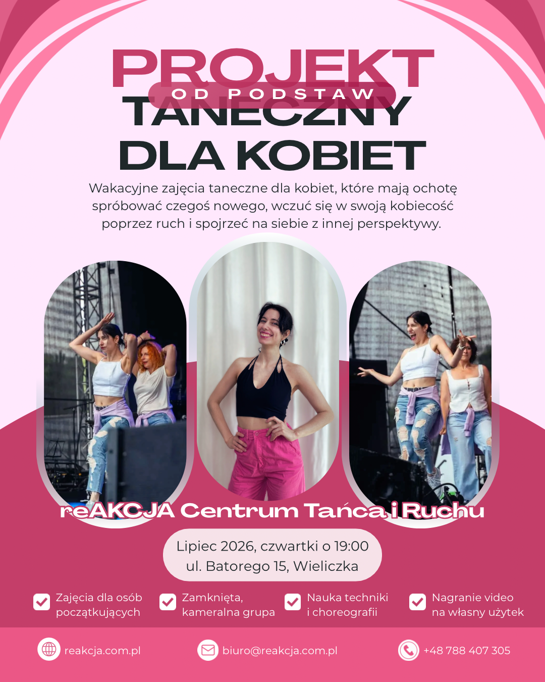 wakacyjny projekt taneczny